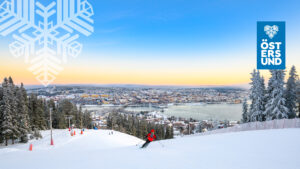 slalomåkare i gustavsbergsbacken
