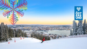 slalomåkare i gustavsbergsbacken