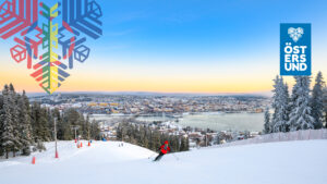 slalomåkare i gustavsbergsbacken