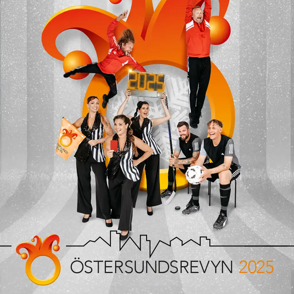 affisch för östersundsrevyn